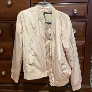 Size large pink coat